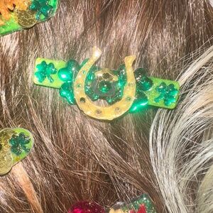 St. Pats Barrette one of a kind